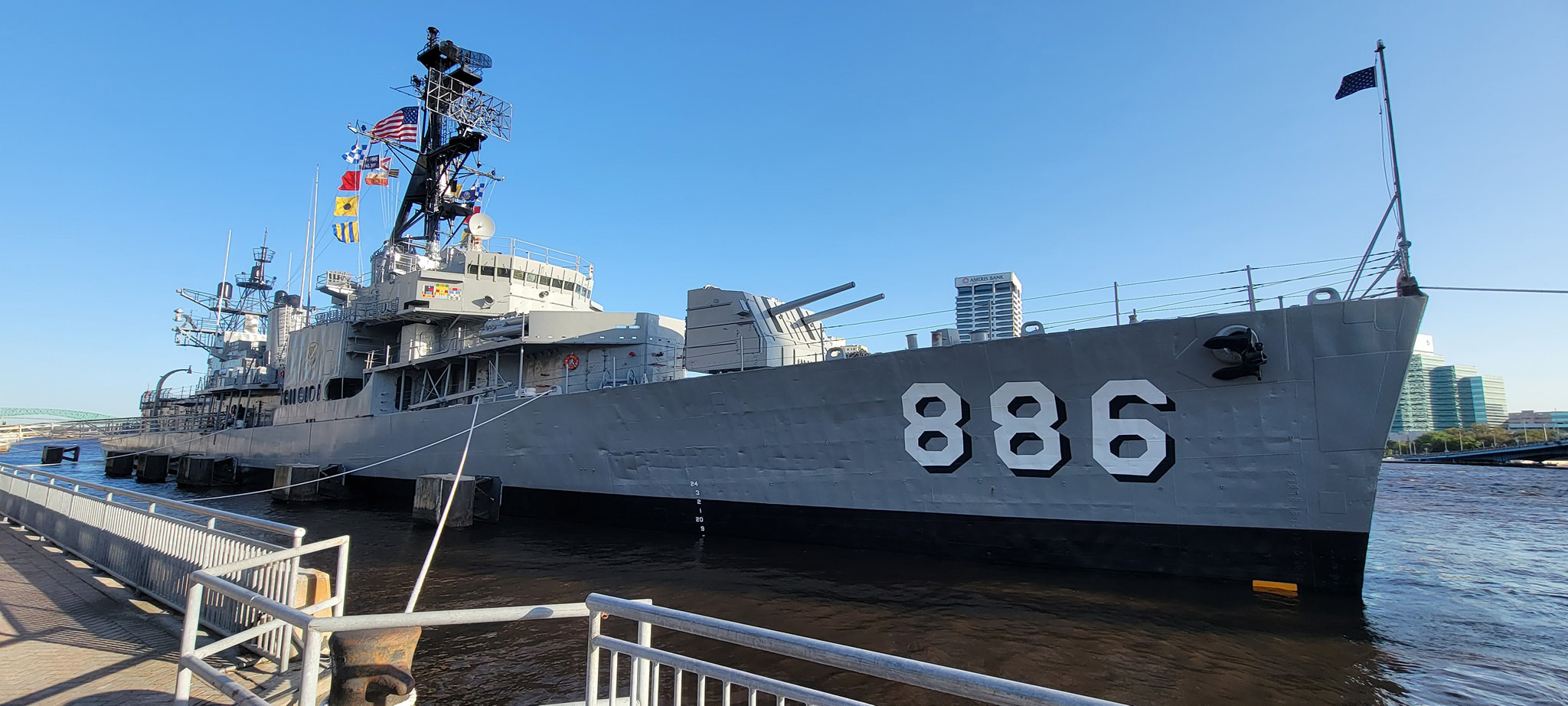 USS Orleck in Jacksonville Florida