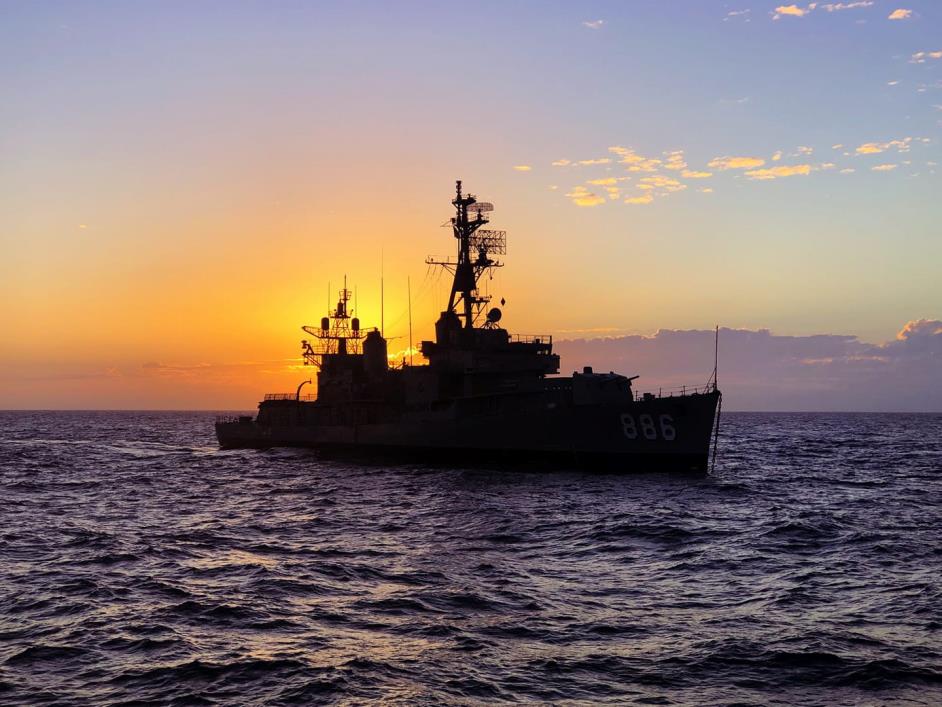 USS Orleck in the Florida Keys
